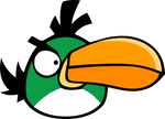 Green bird